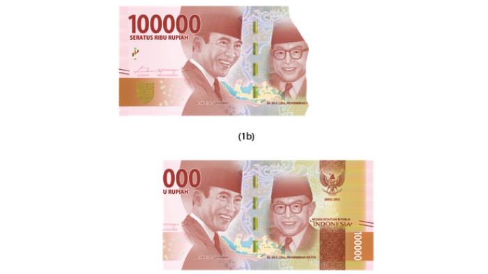 Ilustrasi Uang Rupiah Kertas yang Rusak. (pintar.bi.go.id)