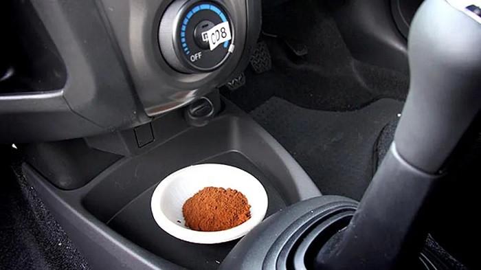 Ilustrasi meletajjab bubuk kopi mobil agar terhindar dari kecoak. (duniamasak)