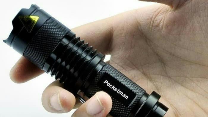 Ilustrasi senter mini yang bisa dibawa kemana saja. (Tokopedia.com)