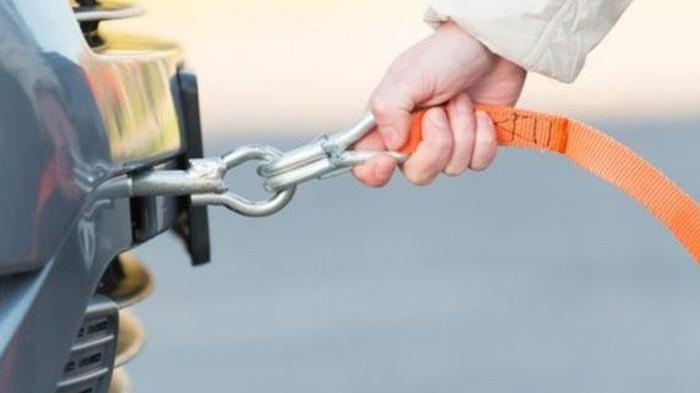 Ilustrasi tali derek yang kuat dipakai. (Shopee.com)