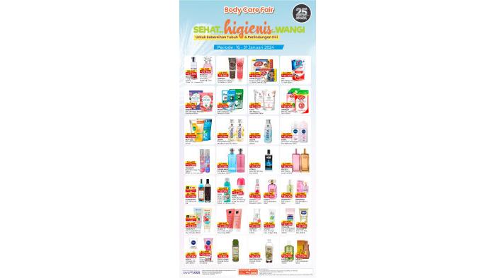 Katalog Promo Alfamart Terbaru 16-31 Januari 2023 di Alfamart Seluruh Indonesia. (Alfamart)