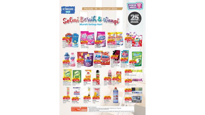 Katalog Promo Alfamart Terbaru 16-31 Januari 2023 di Alfamart Seluruh Indonesia. (Alfamart)