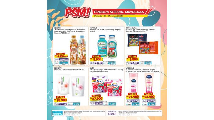 Katalog promo dari Alfamart berlaku 5-15 Januari 2024. (Alfamart)