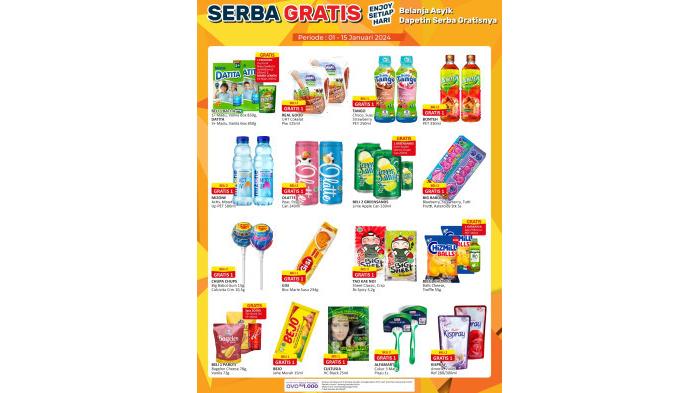 Katalog promo dari Alfamart berlaku 5-15 Januari 2024. (Alfamart)