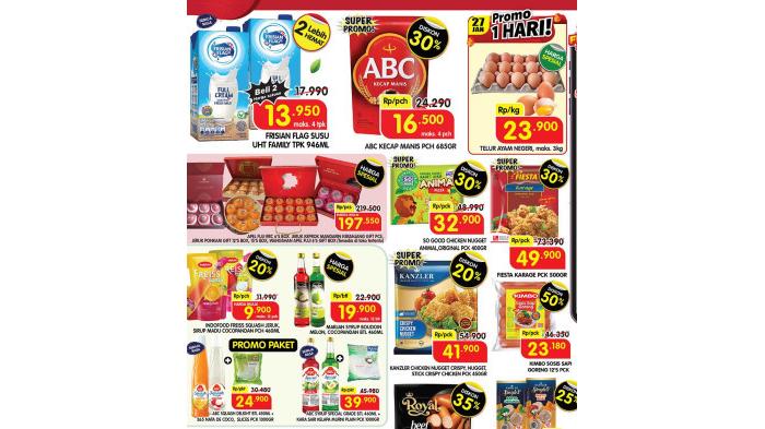 Katalog promo gajian Superindo berlaku 27-28 Januari 2024 | Superindo