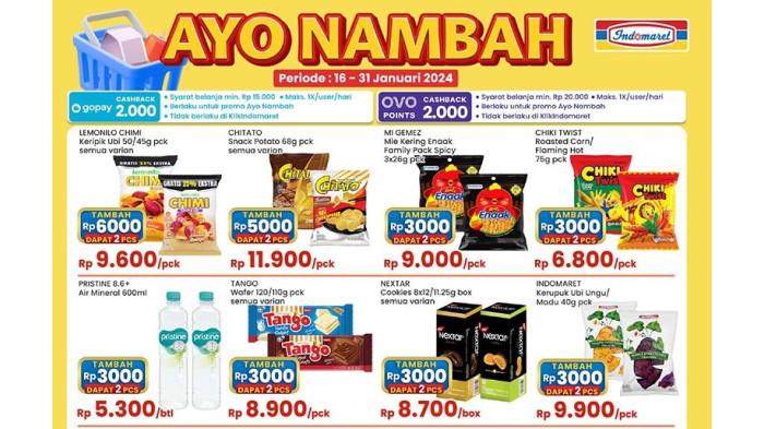 Katalog promo terbaru Indomaret sampai 31 Januari 2024 | Indomaret