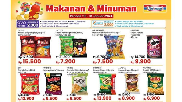 Katalog promo terbaru Indomaret sampai 31 Januari 2024 | Indomaret
