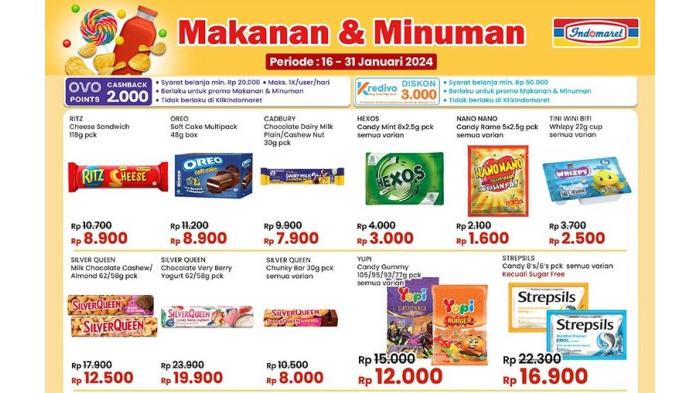 Katalog promo terbaru Indomaret sampai 31 Januari 2024 | Indomaret