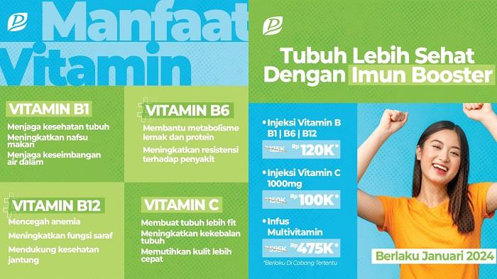 Promo Injeksi Imun Booster di Laboratorium Parahita. (LabParahita)