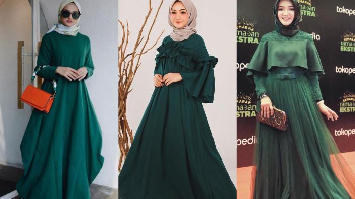 Warna hijau satu ini jangan disamakan dengan warna hijau biasa, warna hijau zamrud bisa bikin kamu terlihat kurus. (Blogspot.com)