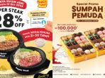 9 Daftar Promo Makanan & Minuman Spesial Hari Sumpah Pemuda Cashback Hingga 100 Persen
