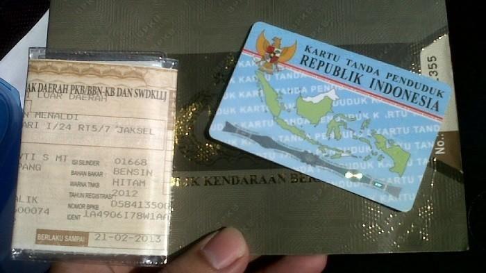 Surat lengkap kepemilikan kendaraan bermotor. (Tribunnews.com)