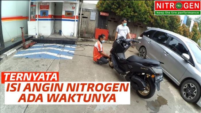 Isi ban motor dengan angin nitrogen sekarang juga.