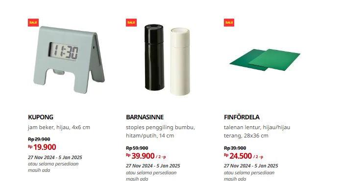 Katalog promo IKEA berlaku sampai 5 Januari 2025 | IKEA Indonesia