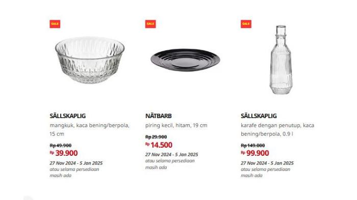 Katalog promo IKEA berlaku sampai 5 Januari 2025 | IKEA Indonesia