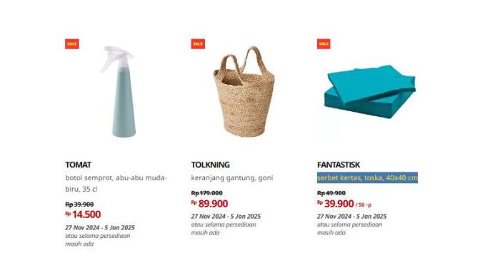 Katalog promo IKEA berlaku sampai 5 Januari 2025 | IKEA Indonesia