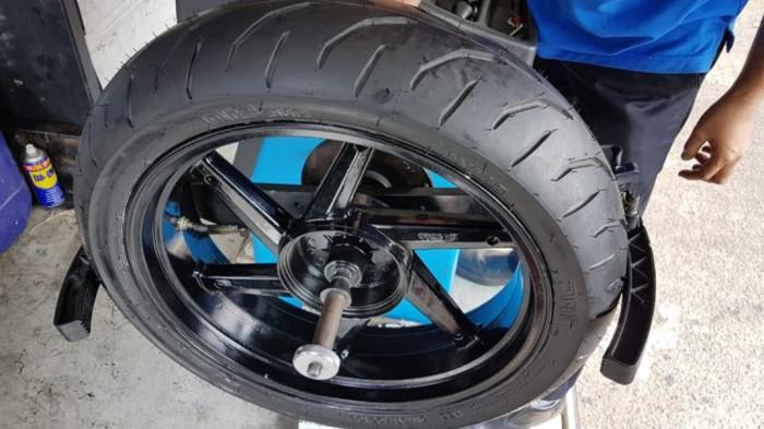 Putaran roda tidak seimbang. (Gridoto.com)