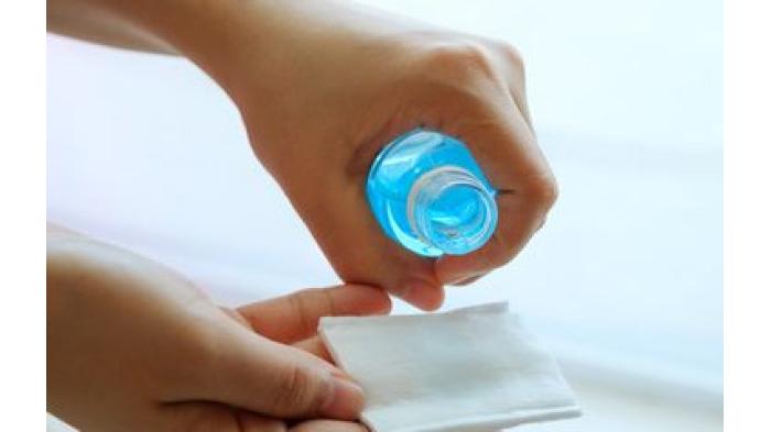 Alkohol hilangkan noda | Tribunnews.com