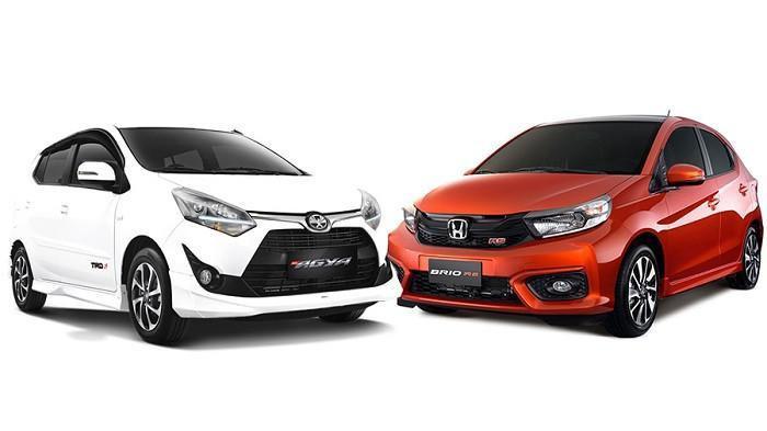Cek Harga Mobil Toyota Agya dan Honda Brio Per Februari 2024 