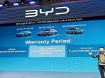 Cek Harga dan Spesifikasi Mobil Listrik BYD Dolphin, Atto 3, dan Seal yang Dirilis di IIMS 2024