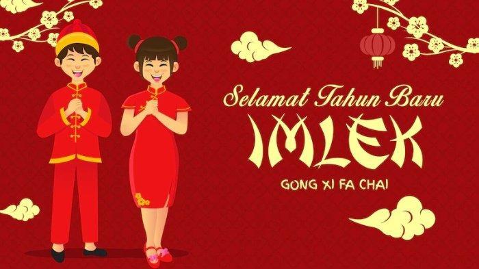 Gambar ucapan imlek (Tribunnews.com) 