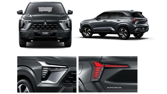 Ilustrasi Mitsubishi XForce. (Mitsubishi)