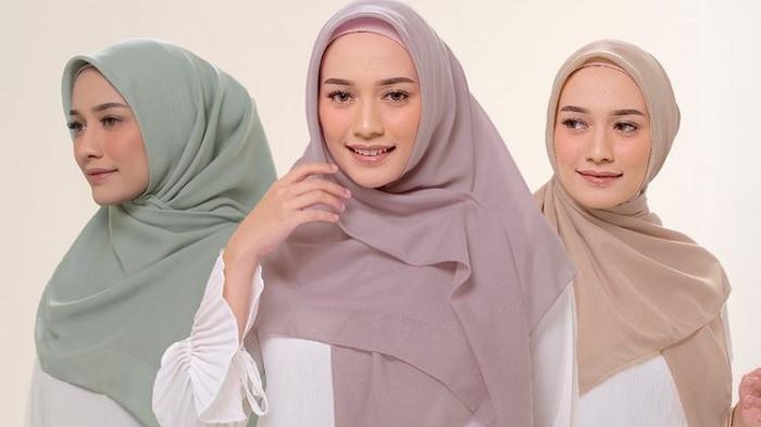 Ilustrasi pilihan warna hijab (Kompas.com) 
