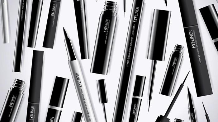 Ilustrasi produk makeup eyeliner | foto pongpongching/freepik