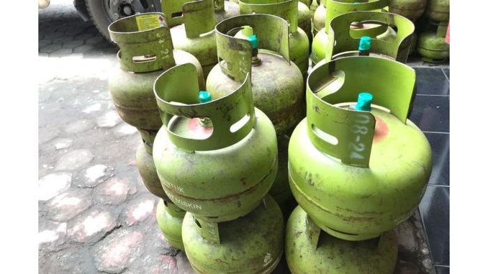 Ilustrasi tabung gas | foto KOMPAS.com/Muchammad Dafi Yusuf