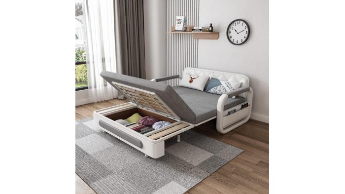 Ilustrasi tempat tidur yang dilipat bisa jadi sofa | Ubuy Japan