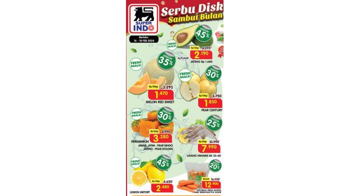Katalog JSM Superindo berlaku 16-18 Februari 2024 | Superindo