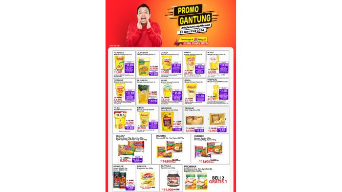 Katalog Promo Alfamart Terbaru 1 Februari 2023 di Alfamart Seluruh Indonesia. (Alfamart)
