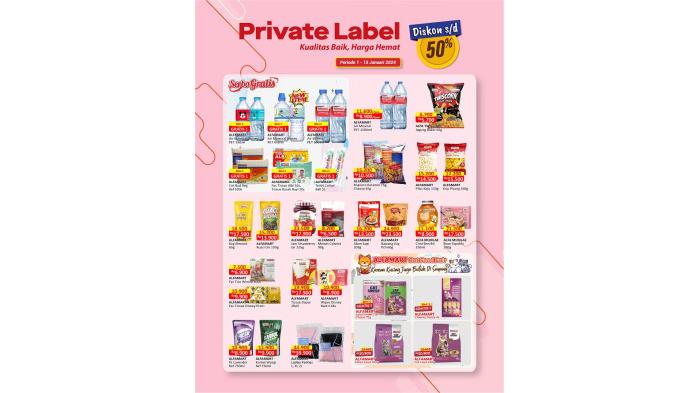 Katalog Promo Alfamart Terbaru Februari 2024. (Alfamart)