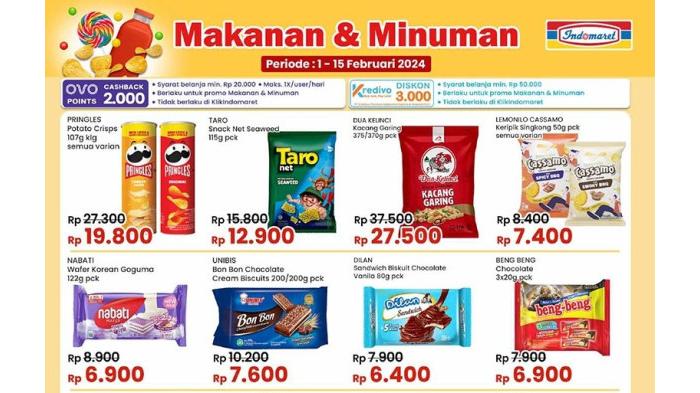 Katalog promo Indomaret hingga 15 Febaruari 2024 | Indomaret