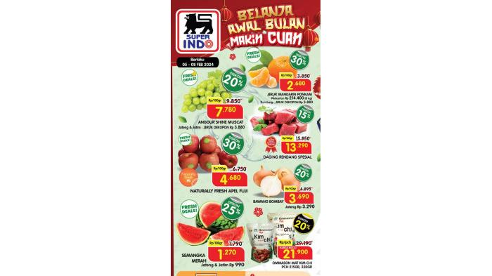 Katalog promo Superindo 5-8 Februari 2024 | Superindo