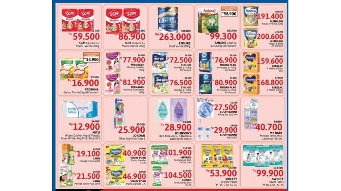 Katalog promo susu dan diapers Alfamidi | Alfamidi