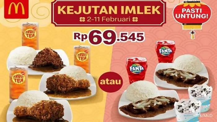 Promo Mc Donald's Spesial Pemilu 2024. (McD)