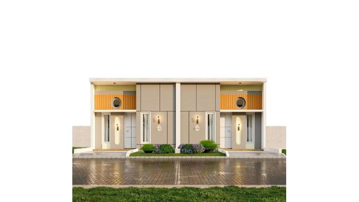 Rumah tampak depan di Grand Alim Residence | SiKumbang
