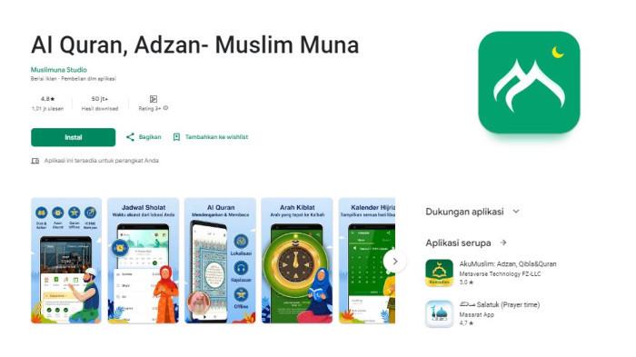 AI Quran, Adzan- Muslim Muna | Googleplay