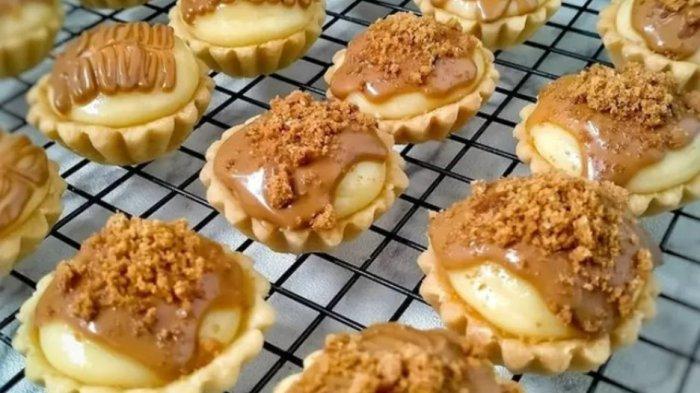 Ilustrasi Biscoff Cheese Tart Buncit. (TribunMedan)