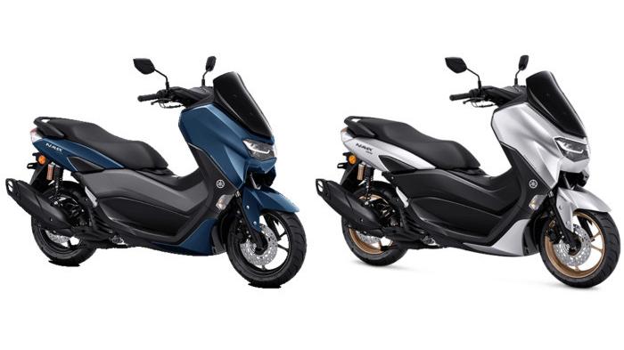 Ilustrasi Yamaha NMAX 155 Standart Version (kiri) & NMAX 155 ABS Version (kanan) | Yamaha