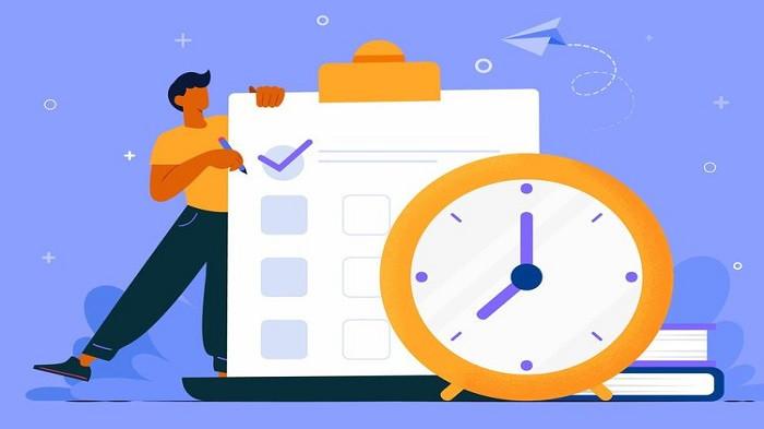 Ilustrasi aturan jadwal kerja (kompas.com)