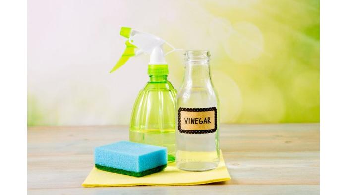 Ilustrasi cuka untuk membersihkan panci anti lengket atau teflon. (Shutterstock)