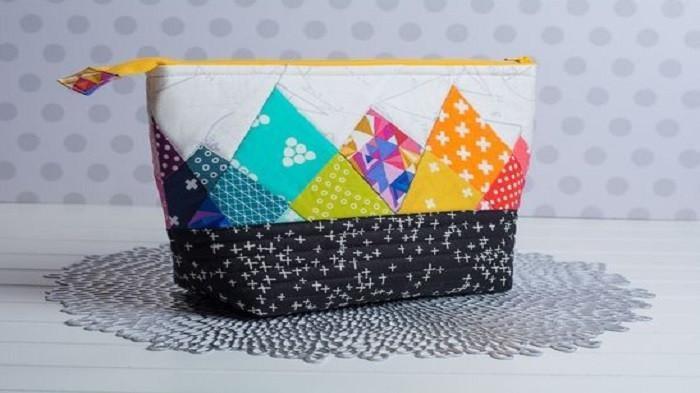 Ilustrasi finishing dompet kain perca (tribunjualbeli.com)