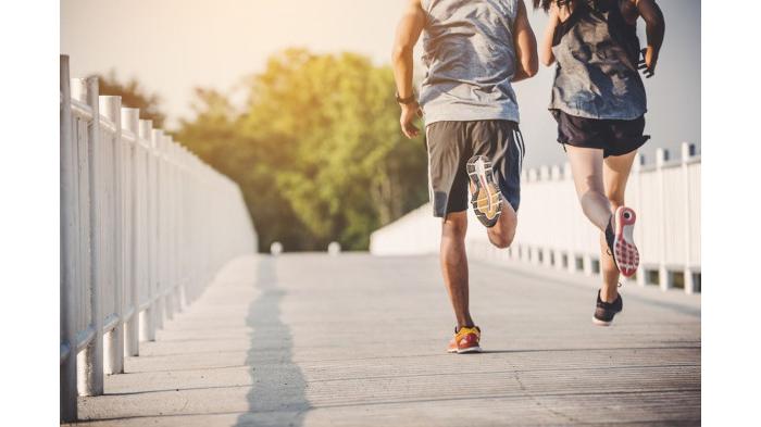 Ilustrasi jogging sebagai olahraga yang cocok dilakukan saat puasa. (Shutterstock)