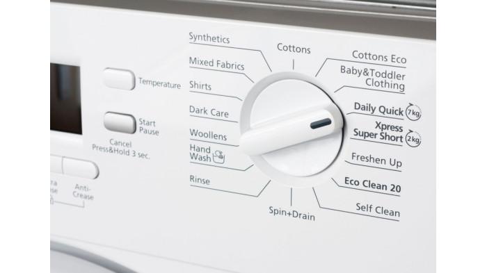 Ilustrasi memilih pengaturan mesin cuci. (sakulaundry)