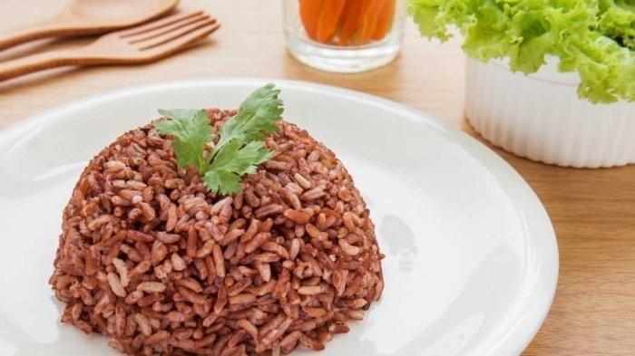 Ilustrasi nasi merah | Tribunnews