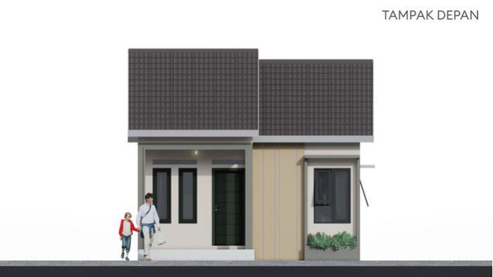 Ilustrasi rumah di Budair Permai Tahap 2 | SiKumbang