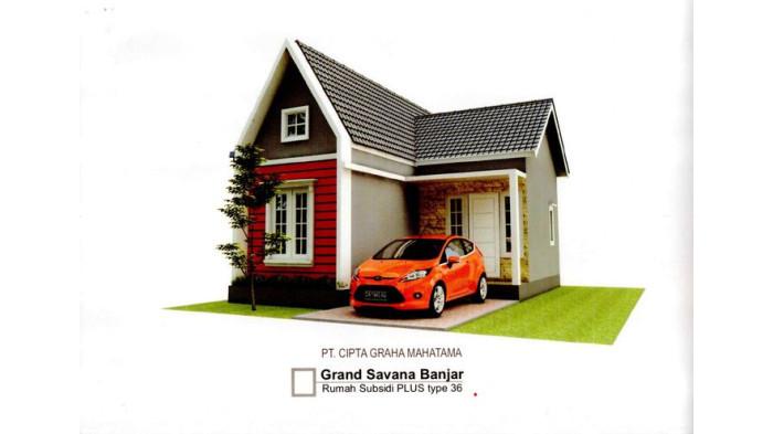 Ilustrasi rumah di Grand Savana Banjar | SiKumbang