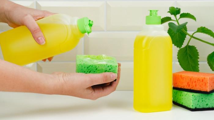 Ilustrasi sabun cuci piring | House Digest